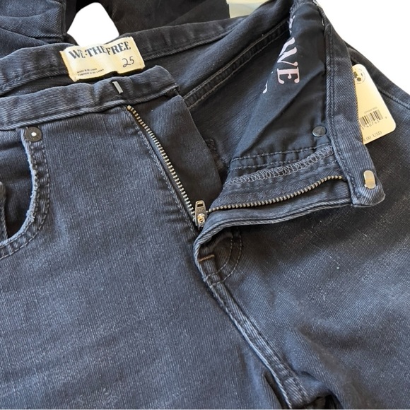 We The Free Daliah Stacked Low Rise Straight Cinched Leg Boho Urban Streetwear - Picture 5 of 13